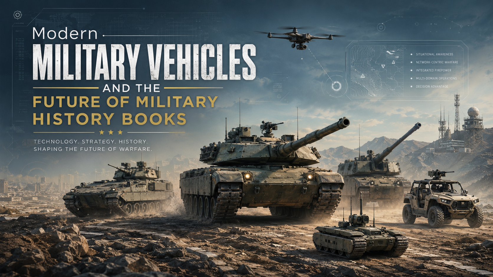 Modern Military Vehicles and the Future of Military History Books