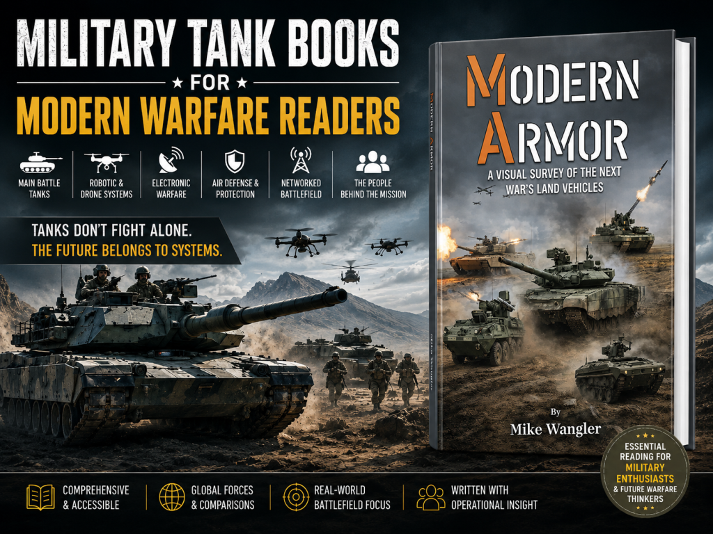Military Tank Books and Military Technology Books for Modern Warfare Readers