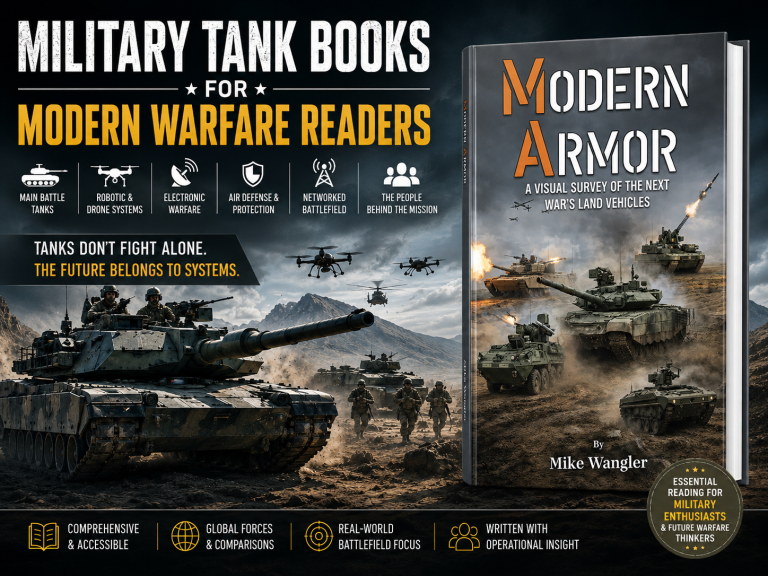 Military Tank Books and Military Technology Books for Modern Warfare Readers